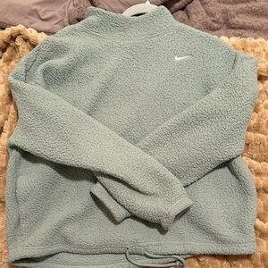 Nike Sage Green Fleece Sweatshirt